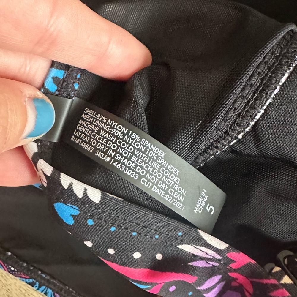 Torrid High Neck Swim Top - Picture 7 of 9